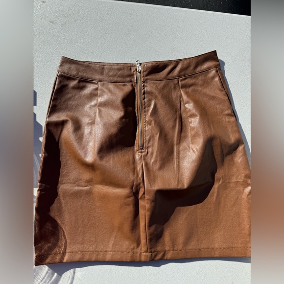 ZEAGOO faux leather skirt - Picture 6 of 9